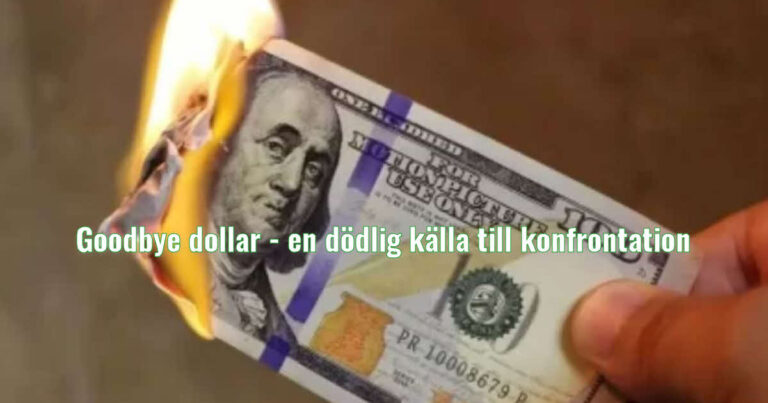 Farväl till dollarn