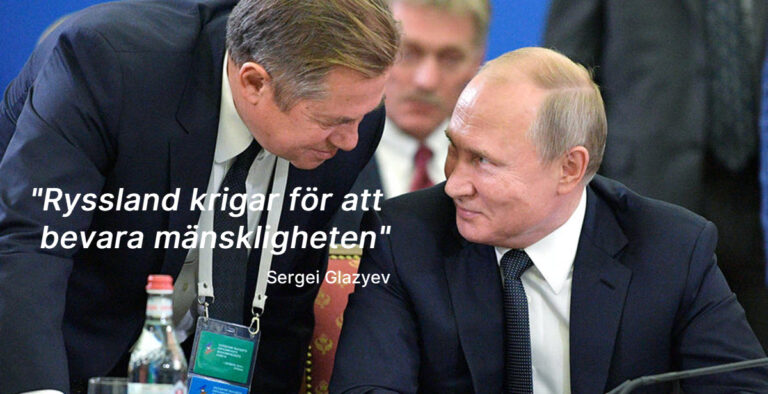 Sergei Glazyev - Ryssland krigar